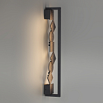 Бра вертикальное с черными кругами и квадратами Gravyura варинант исполнения - 4 | Loft Concept в Тюмени