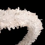 Люстра круглая с натуральным горным хрусталем Crystal Shimmer варинант исполнения - 5 | Loft Concept в Тюмени