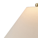 Настольная лампа с волнистым узором и абажуром в форме конуса Macrame варинант исполнения - 2 | Loft Concept в Тюмени