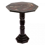 Кофейный стол из натуральных камней Змеевик и Яшма Natural Stone Tables варинант исполнения - 11 | Loft Concept в Тюмени