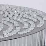 Люстра круглая с прозрачными стеклянными трубками Nembus варинант исполнения - 10 | Loft Concept в Тюмени