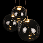 Подвесной светильник Ring прозрачное стекло варинант исполнения - 1 | Loft Concept в Тюмени