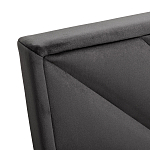 Кровать серая с подъемным механизмом Adelaide варинант исполнения - 3 | Loft Concept в Тюмени