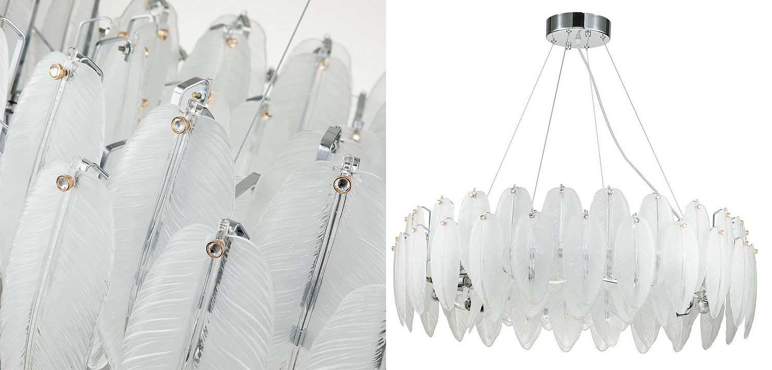 Люстра Bud Petals Chandelier Chrome 80 Люстра Bud Petals Chandelier Chrome 80 - Loft-Concept в Тюмени