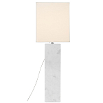 Настольная лампа на прямоугольном корпусе с тканевым абажуром One Piece Support варинант исполнения - 3 | Loft Concept в Тюмени