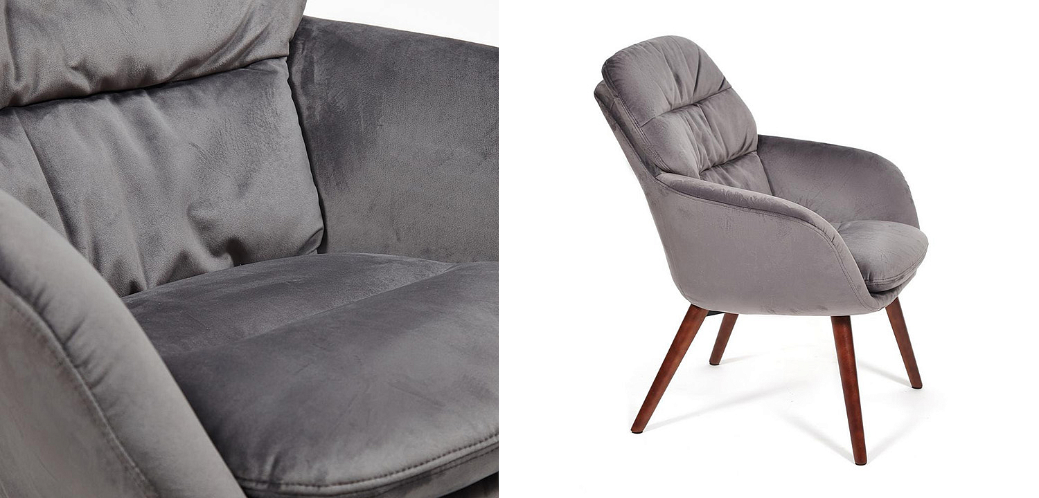 Кресло Gray Chantal Кресло Gray Chantal - Loft-Concept в Тюмени