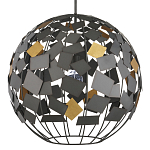 Люстра в форме сферы с декором из металлических квадратов Path to the Stars варинант исполнения - 2 | Loft Concept в Тюмени