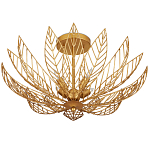 Потолочный светильник Золотые листья  Golden Petals варинант исполнения - 2 | Loft Concept в Тюмени