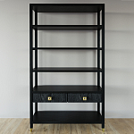 Стеллаж с двумя ящиками Elsa Dreams Black варинант исполнения - 4 | Loft Concept в Тюмени