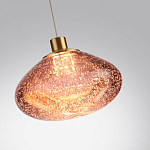 Подвесной светильник с прозрачным стеклянным плафоном округлой формы Effervia  варинант исполнения - 3 | Loft Concept в Тюмени