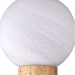 Бра цилиндрической формы с 2-мя плафонами белого цвета Marble Glow варинант исполнения - 4 | Loft Concept в Тюмени