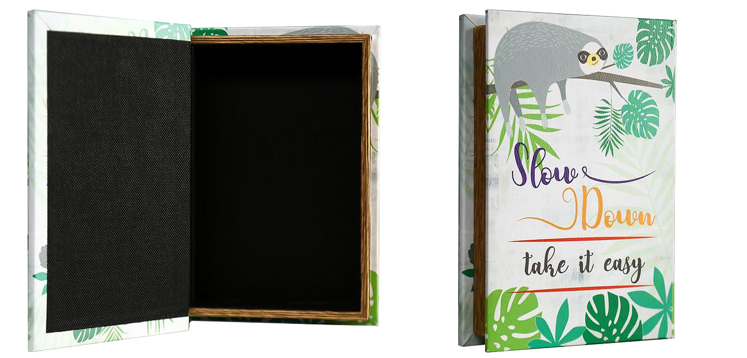 Шкатулка-книга Koala and Toucan Mirror Book Box Шкатулка-книга Koala and Toucan Mirror Book Box - Loft-Concept в Тюмени