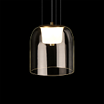 Подвесной светильник с цилиндрическим прозрачным стеклянным плафоном Grada Light варинант исполнения - 5 | Loft Concept в Тюмени