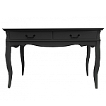 Консоль черного цвета из массива бука в стиле прованс Black Provence варинант исполнения - 2 | Loft Concept в Тюмени