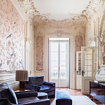 Обои ручная роспись Earlham Almost Mauve варинант исполнения - 2 | Loft Concept в Тюмени