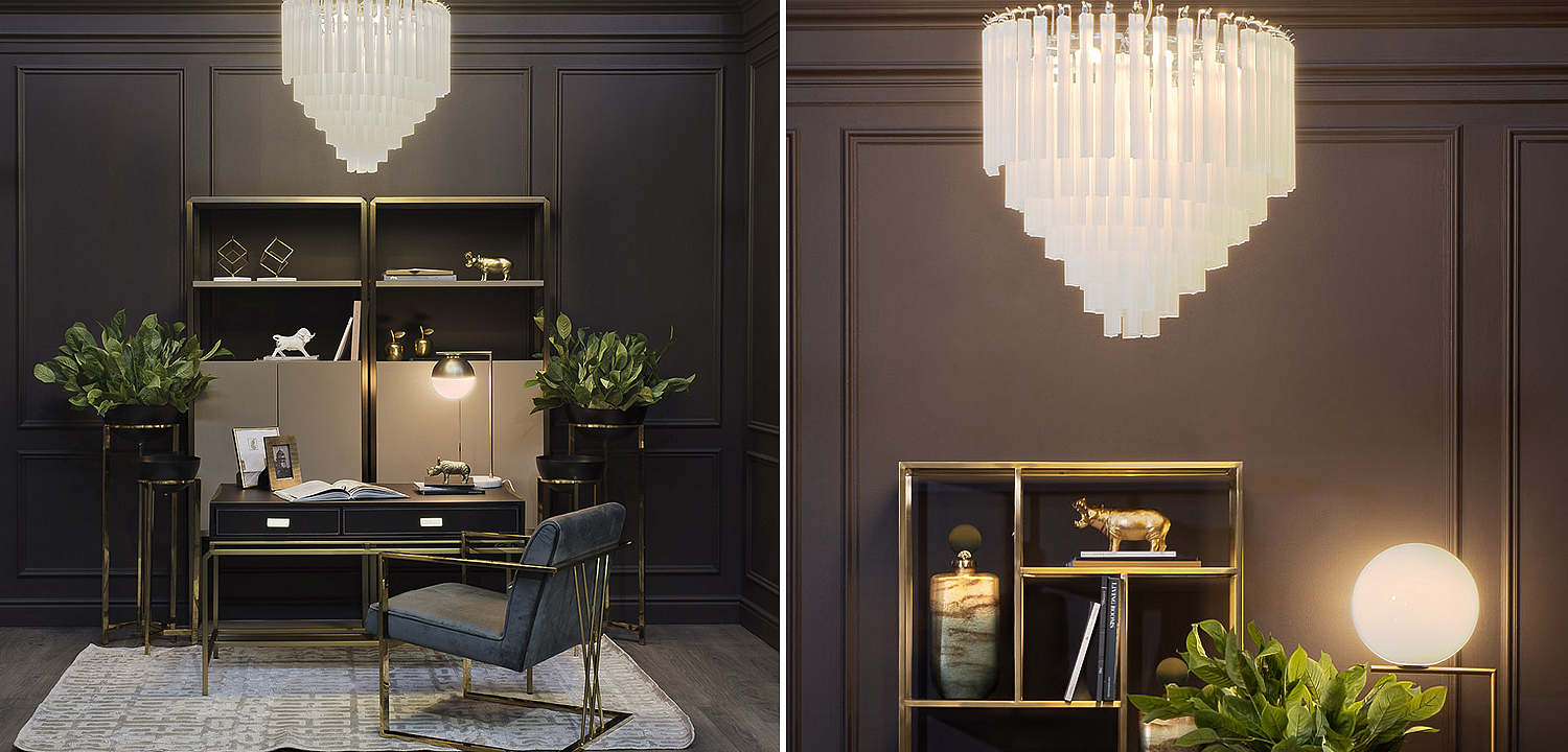 Люстра Eichholtz Chandelier Nova Chrome Люстра Eichholtz Chandelier Nova Chrome - Loft-Concept в Тюмени
