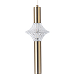 Подвесной светильник Toussaint Metal Tube Brass Hanging Lamp варинант исполнения - 1 | Loft Concept в Тюмени