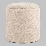 Пуфик Бежевое Букле Poof Alice Beige Boucle  варинант исполнения - 5 | Loft Concept в Тюмени