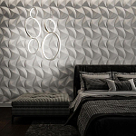 Гипсовая 3D Панель M-14 варинант исполнения - 1 | Loft Concept в Тюмени