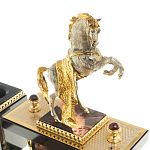 Настольный письменный набор из яшмы и долерита с декором в виде коня Manager Organizer варинант исполнения - 4 | Loft Concept в Тюмени