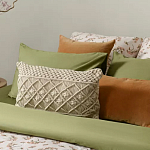 Чехол на подушку с макраме бежевого цвета Macrame варинант исполнения - 7 | Loft Concept в Тюмени