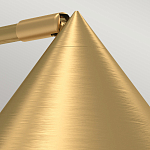 Бра с широким конусным плафоном с золотистой внутренней стороной Alora Mood варинант исполнения - 7 | Loft Concept в Тюмени