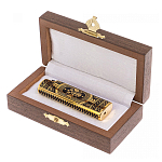 Зажигалка газовая с гравировкой Герба РФ в деревянной коробке Metal Lighters варинант исполнения - 3 | Loft Concept в Тюмени