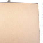 Настольная лампа керамическая с бело-синими мазками Painterly Strokes варинант исполнения - 2 | Loft Concept в Тюмени