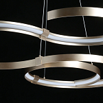Люстра подвесная светодиодная в виде волнообразной ленты Ribbon Vortex варинант исполнения - 22 | Loft Concept в Тюмени