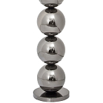 Торшер с основанием в виде металлических сфер Balance Floor Lamp Black варинант исполнения - 2 | Loft Concept в Тюмени