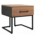 Тумба прикроватная с ящиком в стиле лофт Urban Style Space варинант исполнения - 1 | Loft Concept в Тюмени