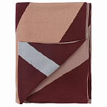 Плед из хлопка с геометрическим рисунком Elan Stripe Addison варинант исполнения - 1 | Loft Concept в Тюмени