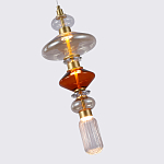 Подвесной светильник с плафонами разной формы Geometry Glass варинант исполнения - 2 | Loft Concept в Тюмени