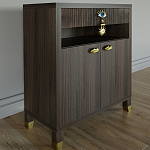 Комод Elsa Dreams Walnut Двухстворчатый  варинант исполнения - 3 | Loft Concept в Тюмени