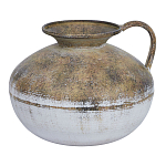 Ваза металлическая с ручкой Bygone Era варинант исполнения - 1 | Loft Concept в Тюмени