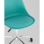 Офисный стул на металлическом основании EGGERY Blue пластик варинант исполнения - 2 | Loft Concept в Тюмени