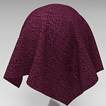 Мебельная ткань Шенилл фиолетовый цвет 138 см T4-27 варинант исполнения - 11 | Loft Concept в Тюмени