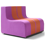 Дизайнерское кресло розовое Poltronova Sofo Rosancio Armchair варинант исполнения - 1 | Loft Concept в Тюмени