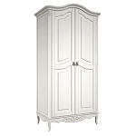 Шкаф белый из массива бука в стиле прованс White Provence варинант исполнения - 3 | Loft Concept в Тюмени