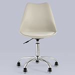 Офисный стул на металлическом основании EGGERY Beige варинант исполнения - 3 | Loft Concept в Тюмени