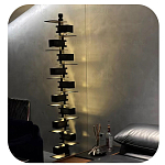 Торшер с каркасом из множества полок Links варинант исполнения - 1 | Loft Concept в Тюмени