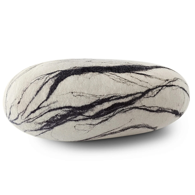 Пуф - Камень Nullah Черно-белый в Тюмени | Loft Concept 