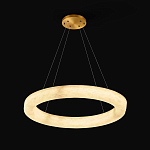 Люстра в виде кольца из натурального камня Minerals of Light варинант исполнения - 2 | Loft Concept в Тюмени