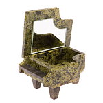 Шкатулка в виде рояля из натурального камня змеевик Stone Casket варинант исполнения - 2 | Loft Concept в Тюмени