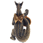 Часы в виде дракона Gold Black Dragon with Clock варинант исполнения - 2 | Loft Concept в Тюмени