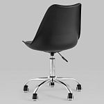 Офисный стул на металлическом основании EGGERY Black варинант исполнения - 5 | Loft Concept в Тюмени