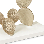 Консоль прямоугольная белая с основанием в виде кактуса Cactus варинант исполнения - 2 | Loft Concept в Тюмени