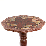 Кофейный стол из натуральных камней Лемезит и Яшма Natural Stone Tables варинант исполнения - 16 | Loft Concept в Тюмени