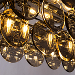 Люстра с круглыми стеклянными подвесками Cardiel Smok Glass Chandelier варинант исполнения - 3 | Loft Concept в Тюмени