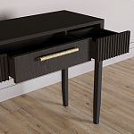 Элегантная Консоль Primo с выдвижным ящиком Темный орех варинант исполнения - 4 | Loft Concept в Тюмени